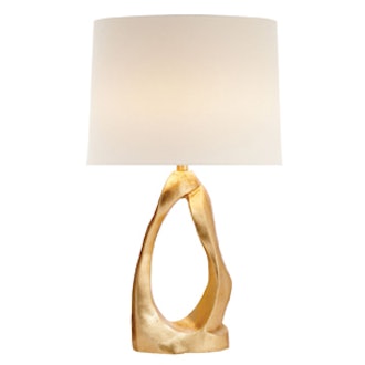 Cannes Table Lamp in Gild