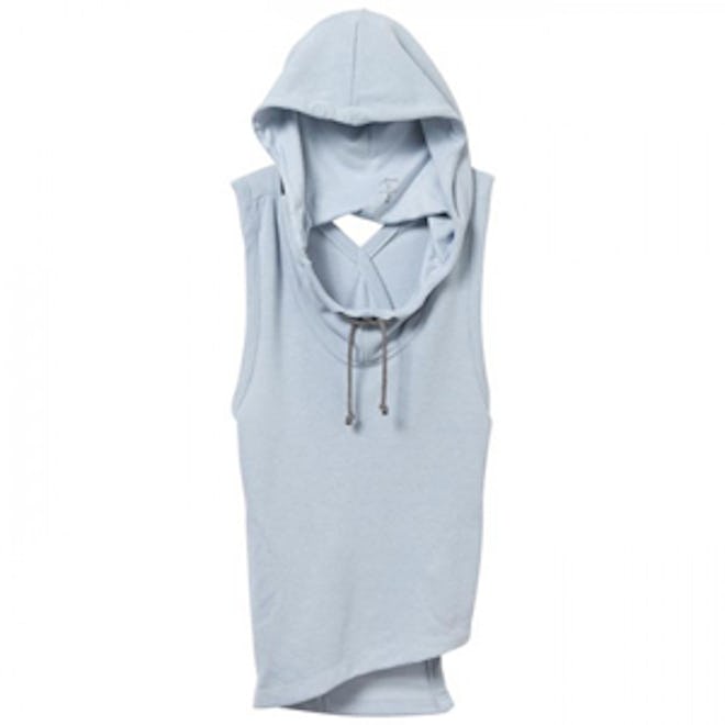 Exhale Hoodie in Ice Blue