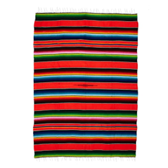 Multi Colored Mexico City Striped Serape