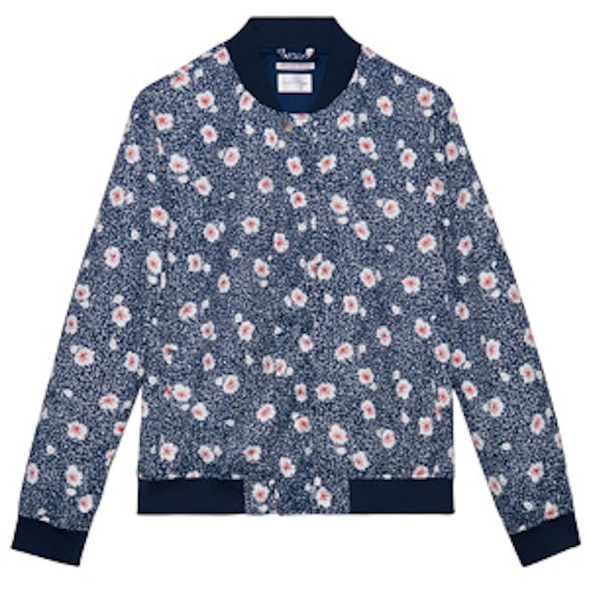 Blooming Bomber Jacket