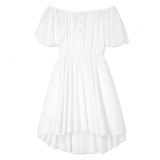 White Bardot Dress