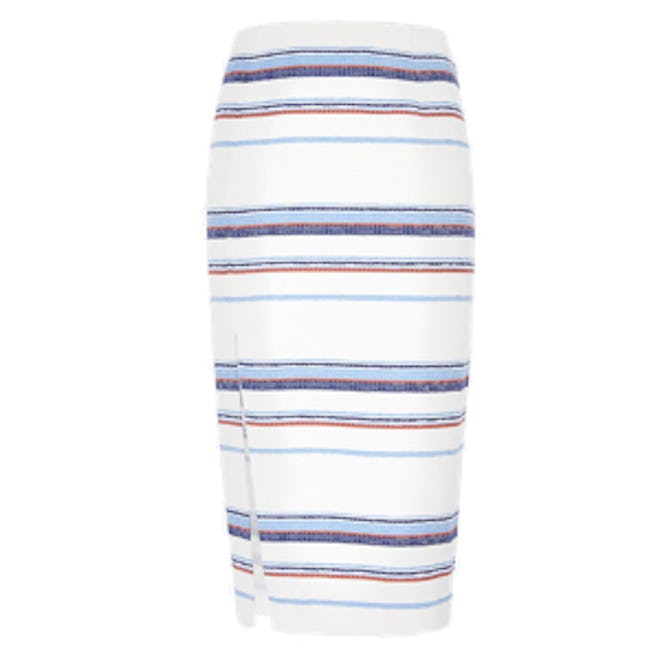 Audrina Stripe Skirt