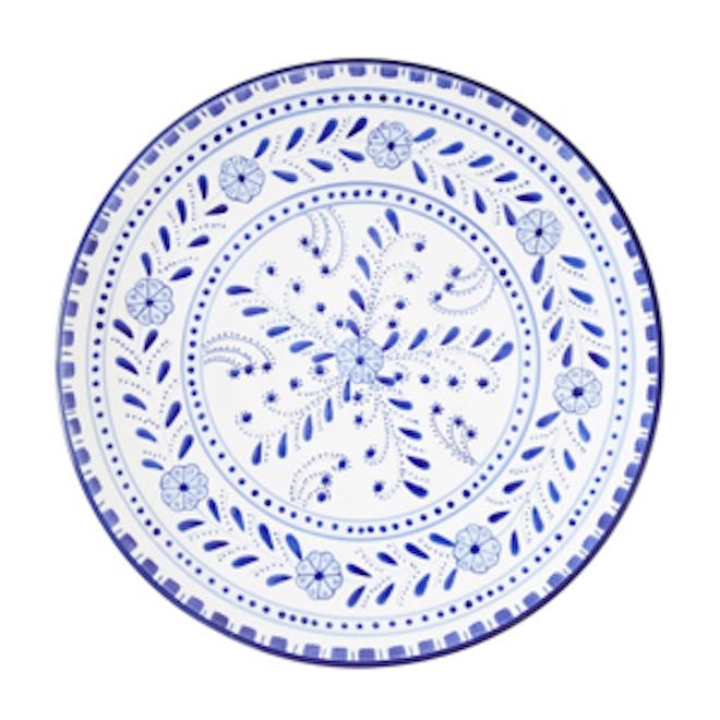 Floral Round Platter