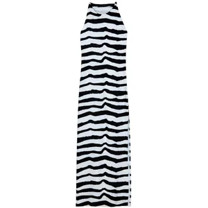 rachel zoe black and white dress Rachel Zoe Women's S Black & White Short Sleeve Knit Shift Dress