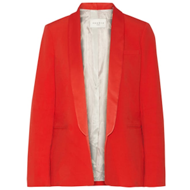 Virgule Crepe Blazer