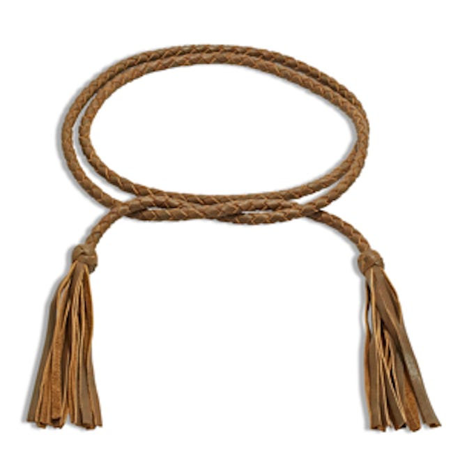 Roary Leather Rope Belt