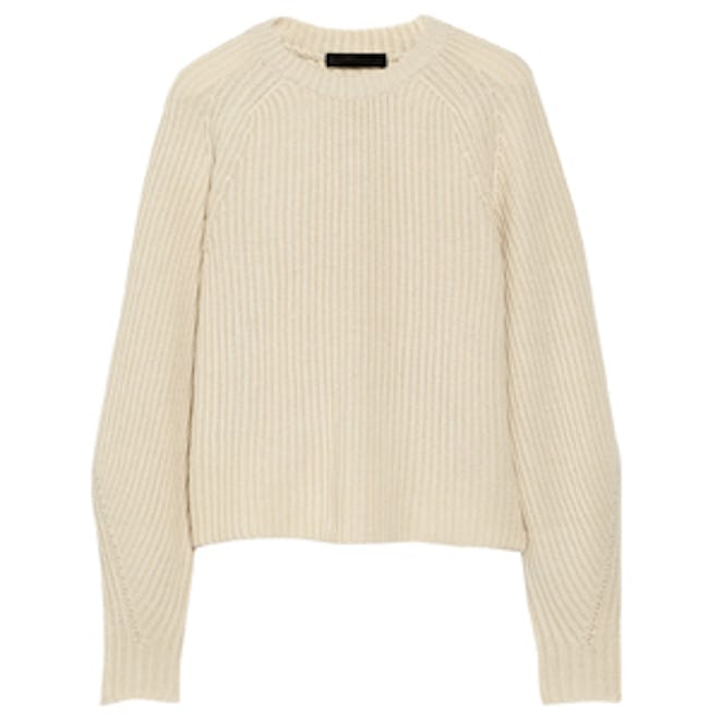 Finn Ribbed Cashmere and Silk Blend Sweater