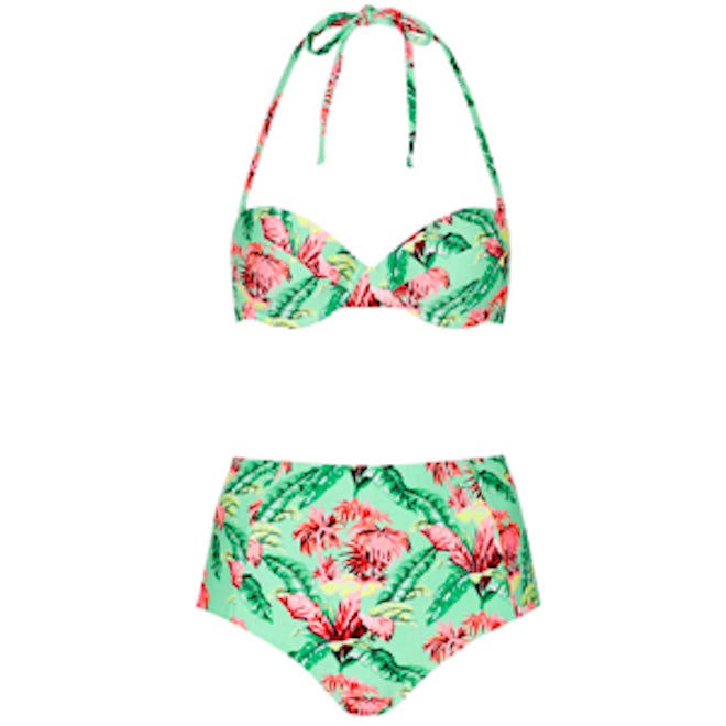 Tropical Print Bikini