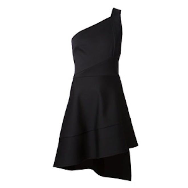 Asymmetric One Shoulder Dress