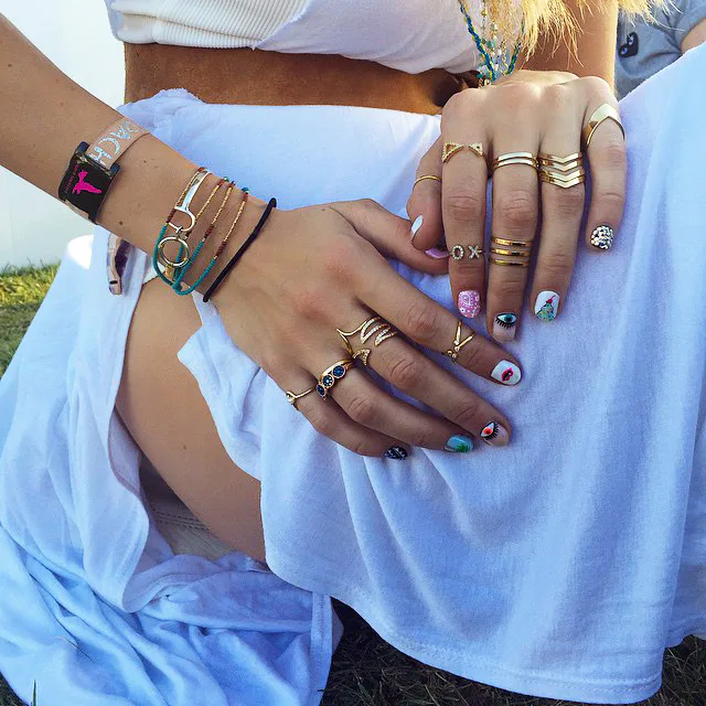 Celeb-Approved Summer Nail-Art Ideas