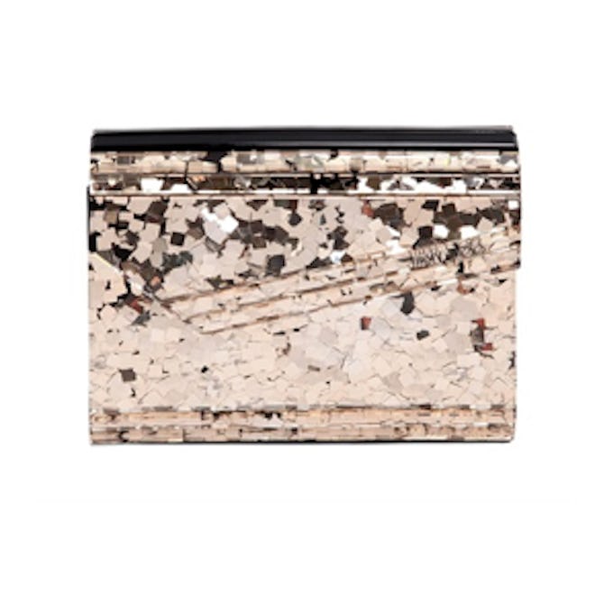 Glitter Acrylic Clutch