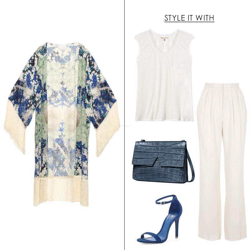 How To Wear A Kimono To Work