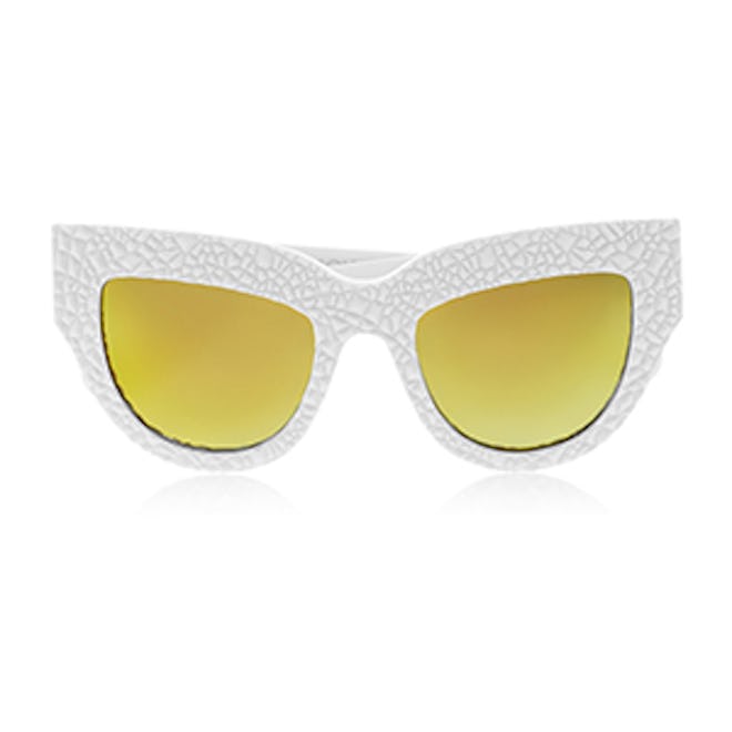Lush Lily Cat-Eye Mirrored Sunglasses