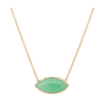 Chrysoprase Marquis Necklace