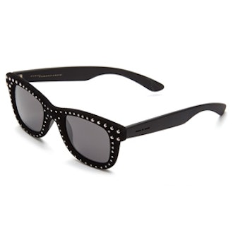 I-V Rock 55mm Studded Square Sunglasses