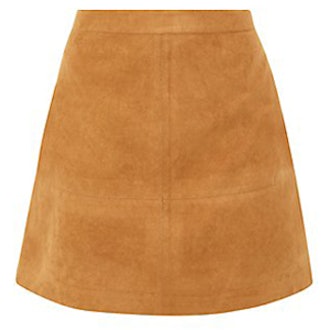Suedette Mini Skirt