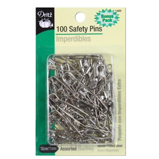 100 Assorted Safety Pins