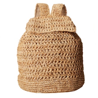 Raffia Backpack