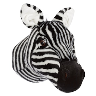 Jenni Kayne Plush Zebra Head