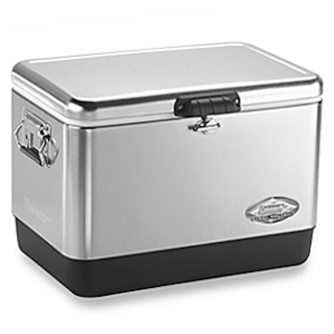 54-Quart Stainless Steal Cooler