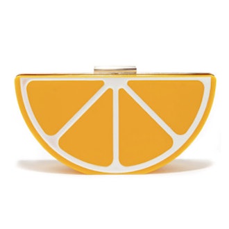 Pucker Up Lemon Clutch