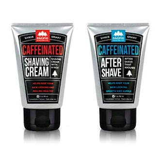 Caffeinated Shaving Cream and Aftershave Set