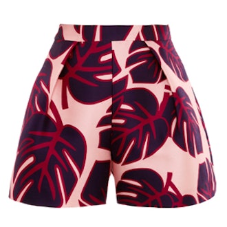 Palm Print Nyos Shorts