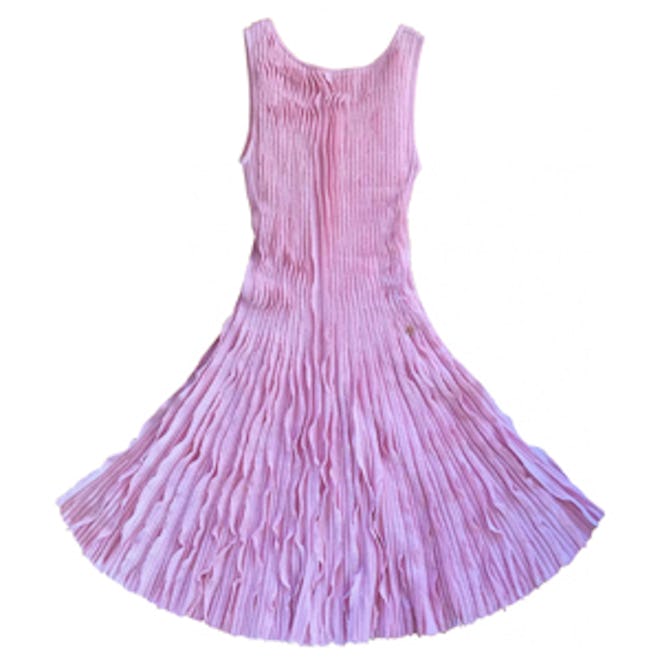 Pink Cashmere Dress