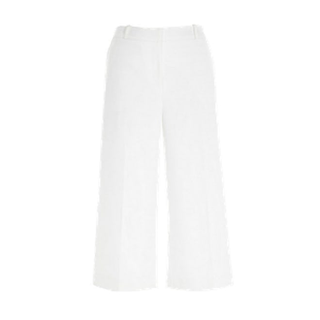 White Smart Culottes