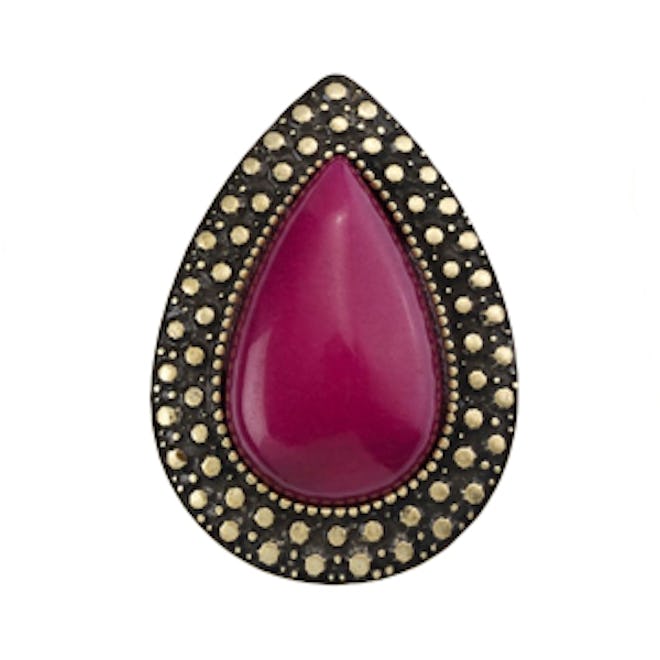 Bohemian Bardot Ring – Magenta