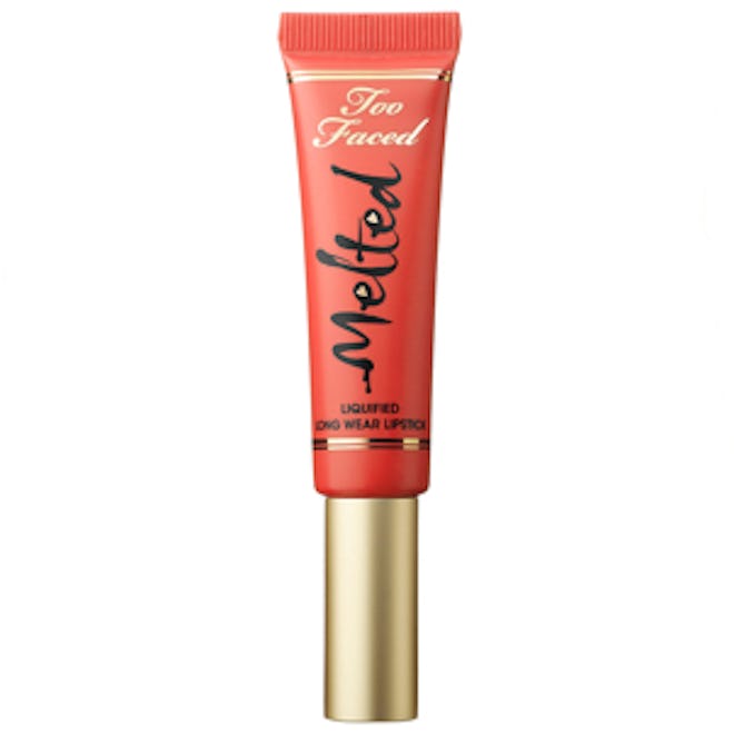 Melted Liquified Long Wear Lipstick in Creamy Coral