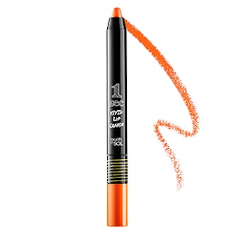 One Second Vivid Lip Crayon in Wild Tangerine