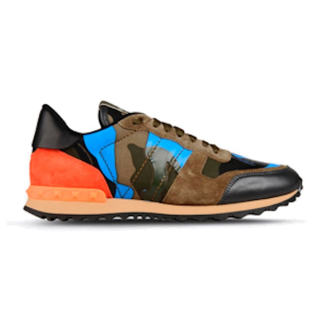 Garavani Rockrunner Camouflage Sneaker