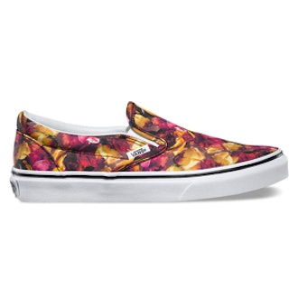 Floral Slip-On Sneakers