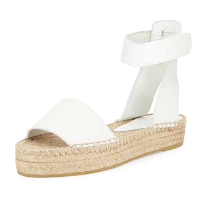 Edie Flat-Platform Espadrille