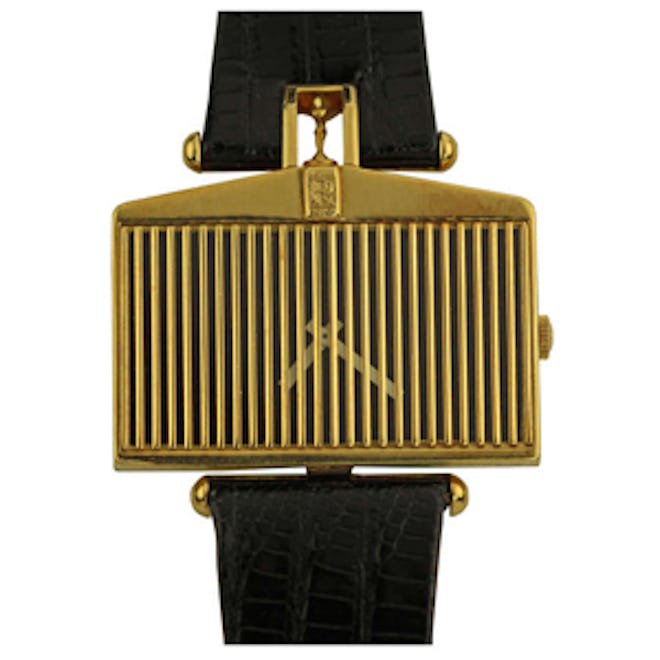 Vintage Yellow Gold Rolls Royce Watch Circa 1976