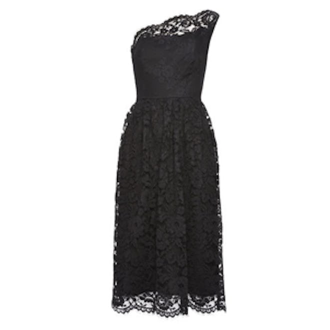 One Shoulder Lace Dress