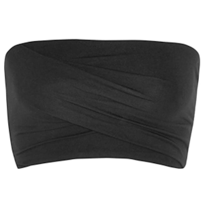 Twisted Stretch Bandeau Top