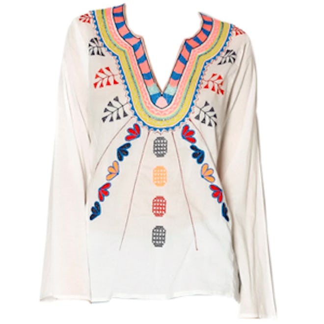 Embroidered Ethnic Top