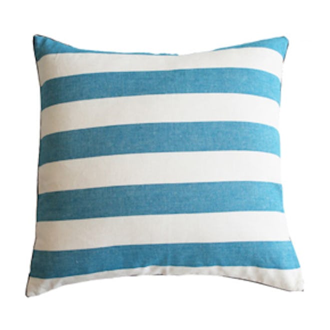 Azure Cabana Stripe Euro