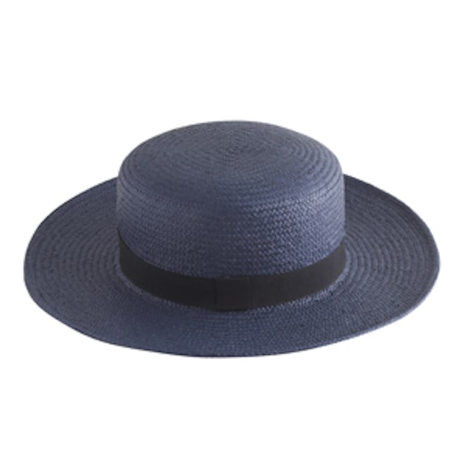 Straw Boater Hat