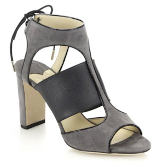 Moira Suede & Patent Leather Heels