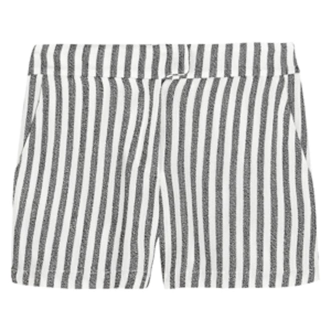 Ani Striped Twill Shorts