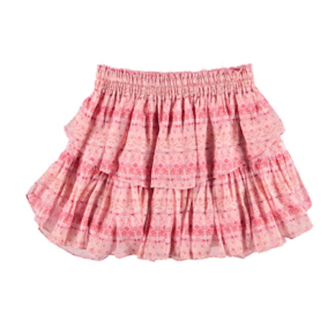 Ruffle Mini Skirt