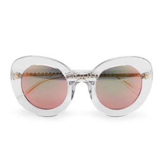 Sun Sunglasses With Peach Mirror Lens