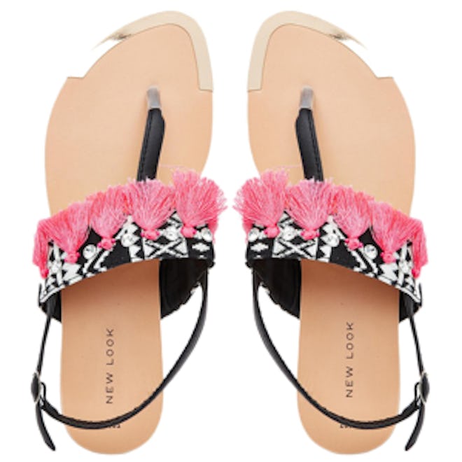 Hester Tassel Flat Sandals