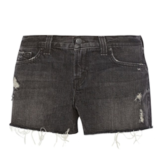 Cut-Off Denim Shorts