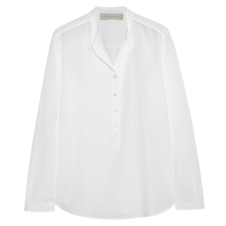 Eva Silk Crepe de Chine Blouse