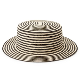 Striped Boater Hat