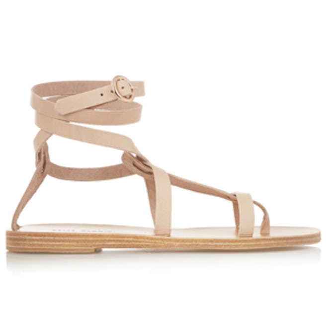 Sandy Clay Leather Sandals